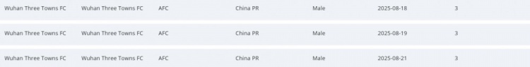武汉三镇新增3条转会禁令，为期3个转会窗