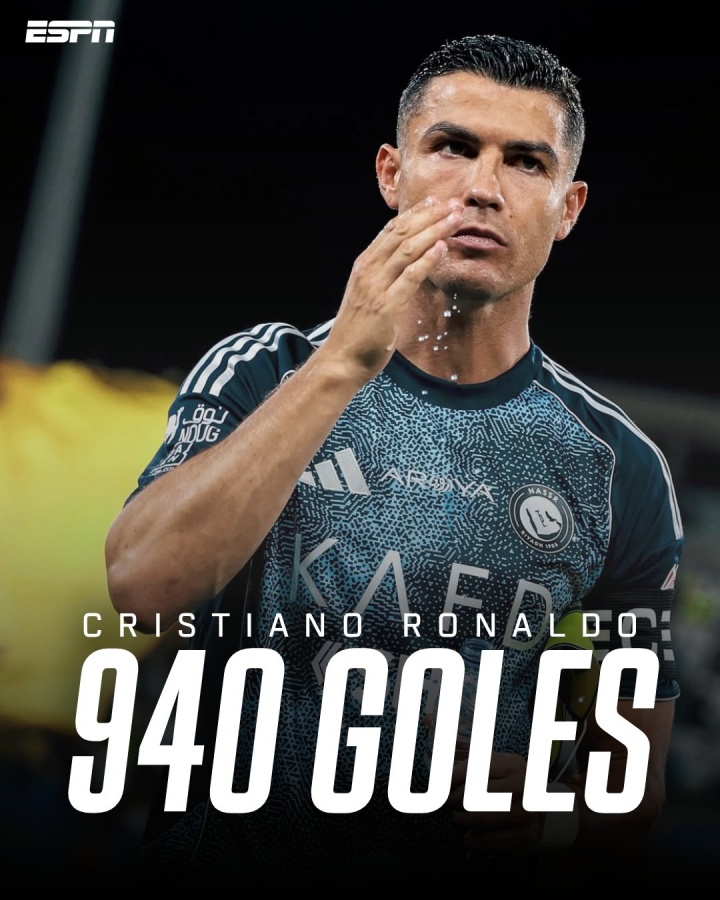 千球指日可待！40岁C罗仅差60球达1000球伟业，伤病少+明年世界杯