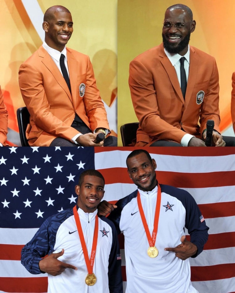 来自NBA官方的赞美！老詹&CP3已进名人堂 但依旧还是现役球员！