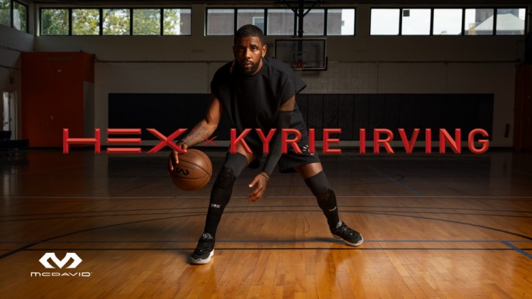 NBA巨星凯里・欧文正式签约迈克达威，共筑专业运动防护新标杆